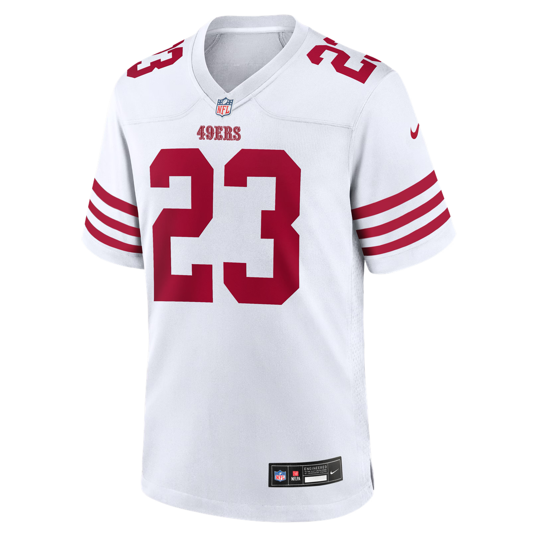 Christian McCaffrey San Francisco 49ers Nike Scarlet Game Player Jersey