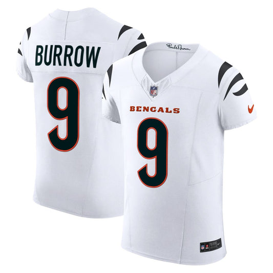 Joe Burrow Cincinnati Bengals Nike White Vapor F.U.S.E. Elite Jersey