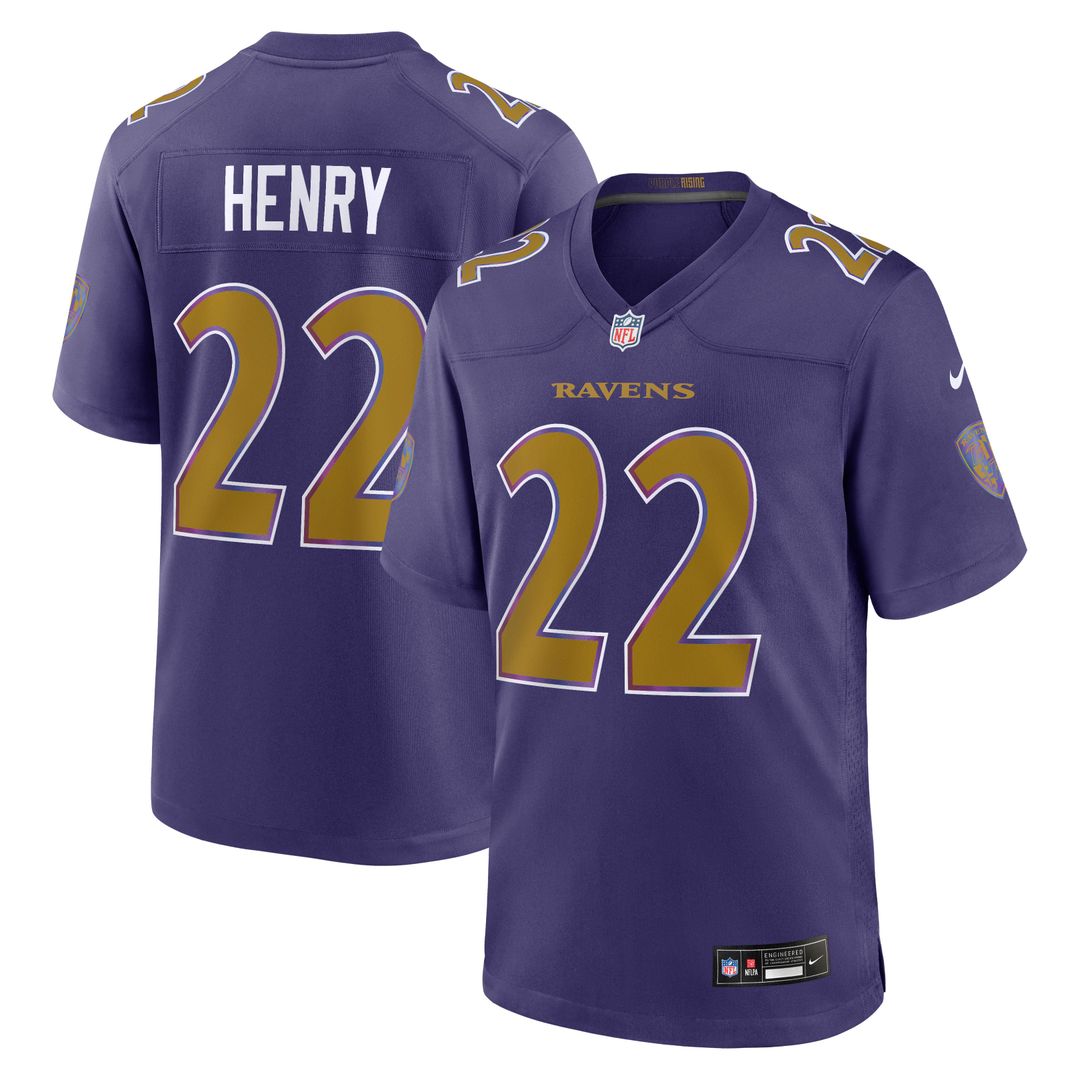Derrick Henry Baltimore Ravens Nike Purple Alternate Game Jersey