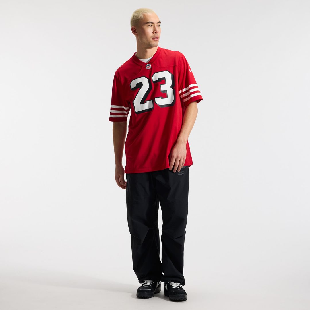 Christian McCaffrey San Francisco 49ers Nike Scarlet Alternate Game Player Jersey