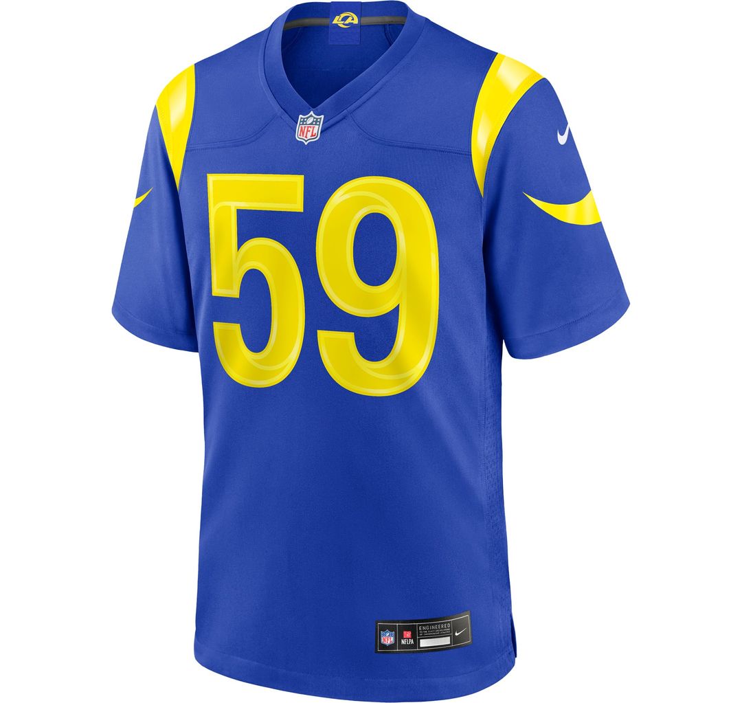 Darryl Peterson Los Angeles Rams Nike Royal Game Jersey