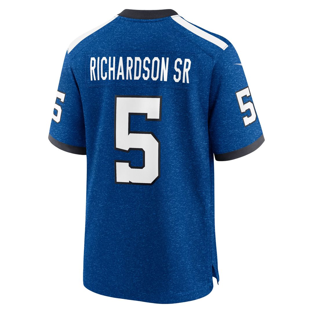 Anthony Richardson Sr. Indianapolis Colts Nike Royal Alternate Indiana Nights Game Jersey