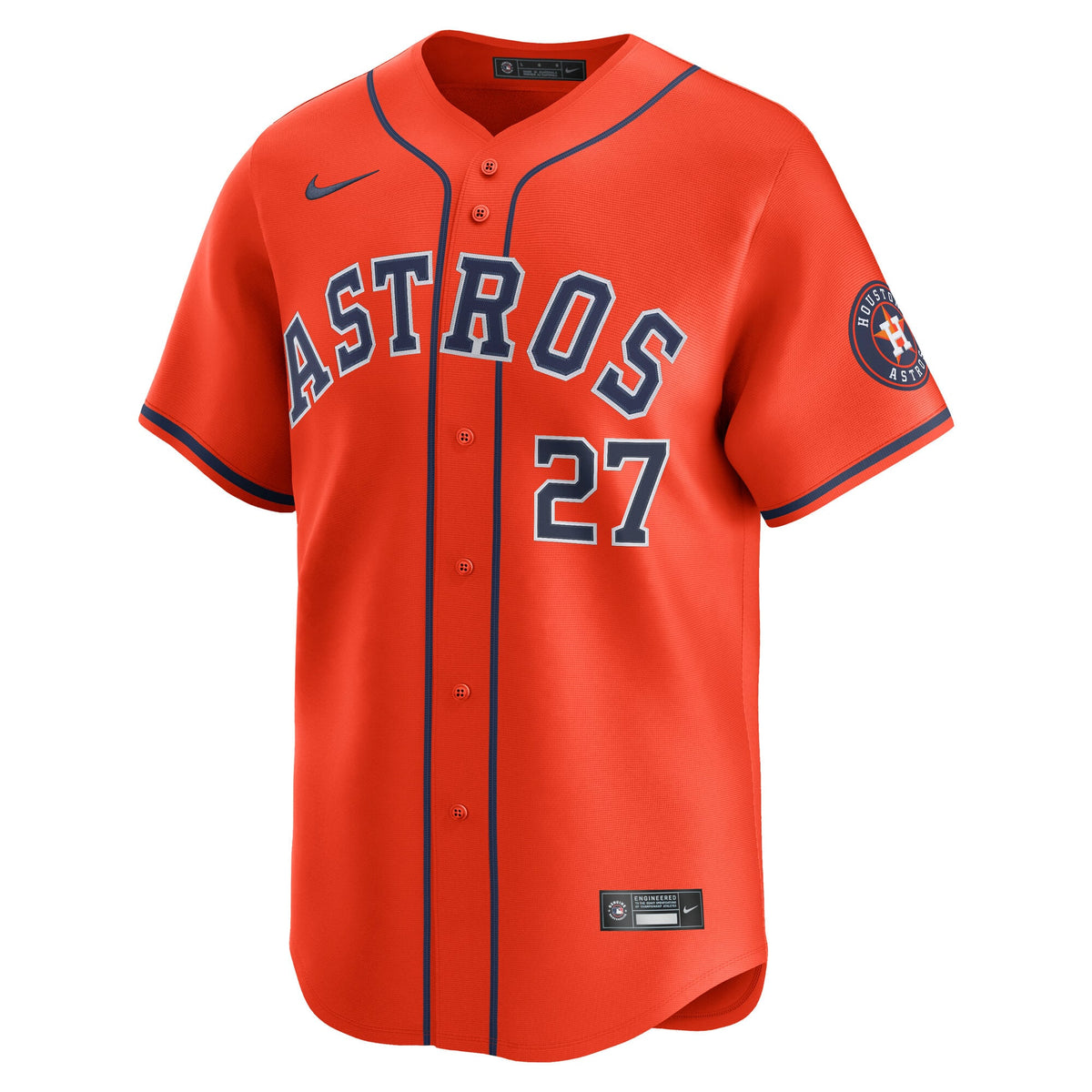 Houston Astros Jose Altuve Nike White Home Limited Player Jersey