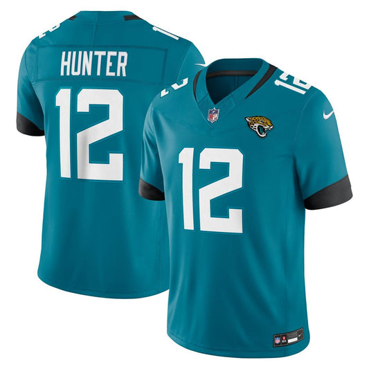 Travis Hunter Jacksonville Jaguars Nike Teal Team Vapor F.U.S.E. Stitched Limited Jersey