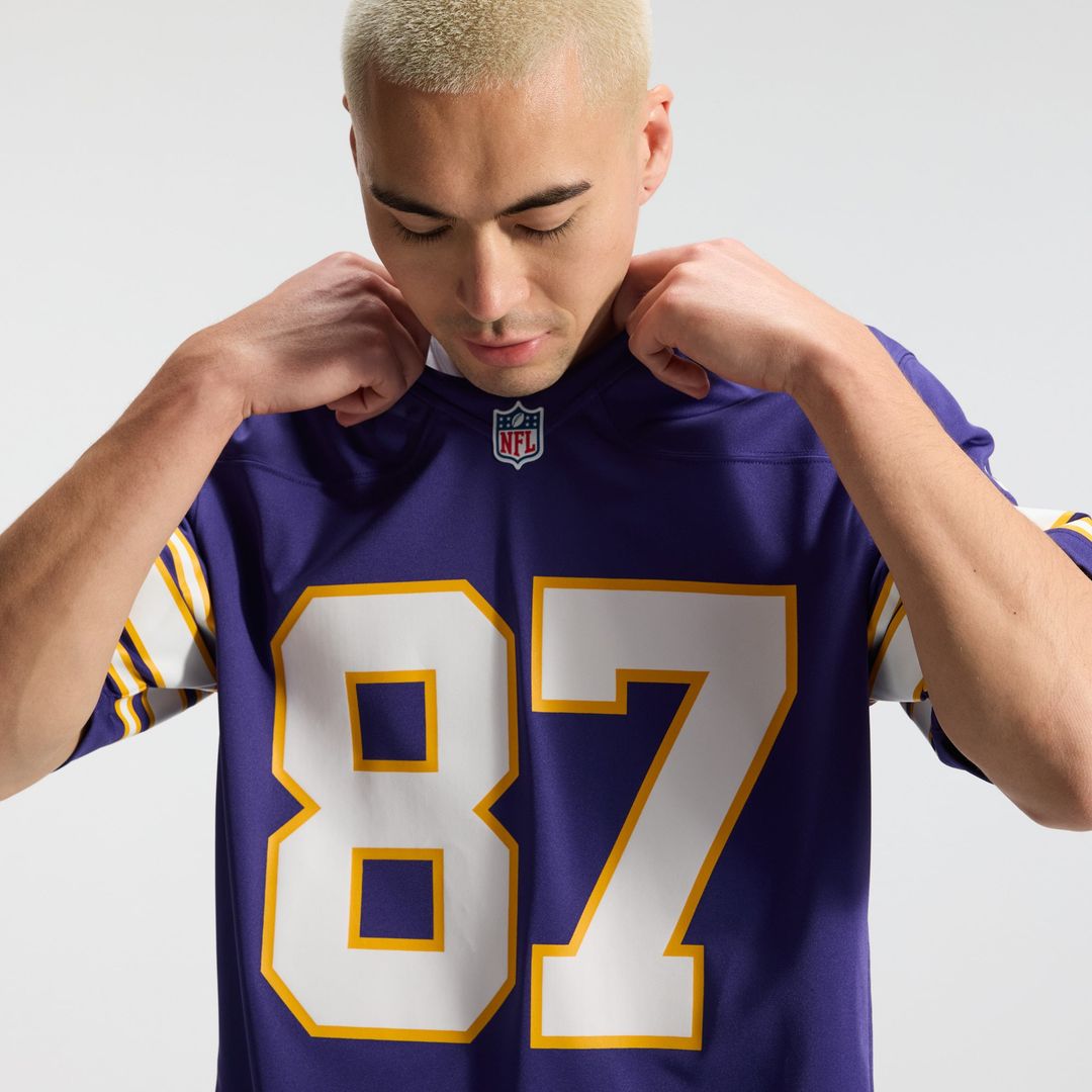 T.J. Hockenson Minnesota Vikings Nike Purple Classic Player Game Jersey