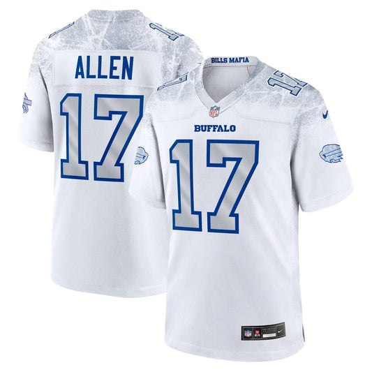 Josh Allen Buffalo Bills Nike White Rivalries Collection Game Jersey