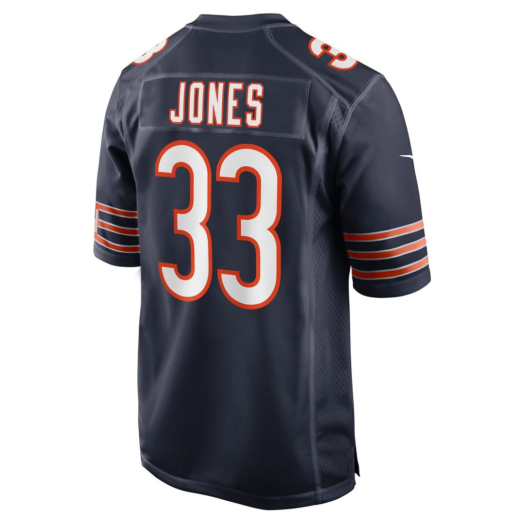 Jaylon Jones Chicago Bears Nike Navy Team Game Jersey