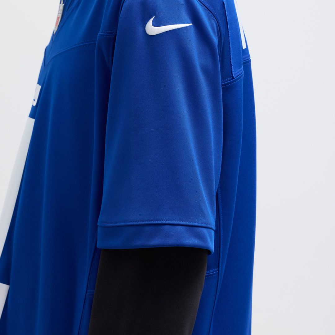 Malik Nabers New York Giants Nike Royal Vapor F.U.S.E. Limited Jersey
