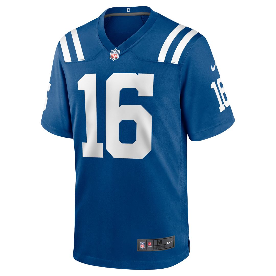 Ashton Dulin Indianapolis Colts Nike Royal Game Jersey