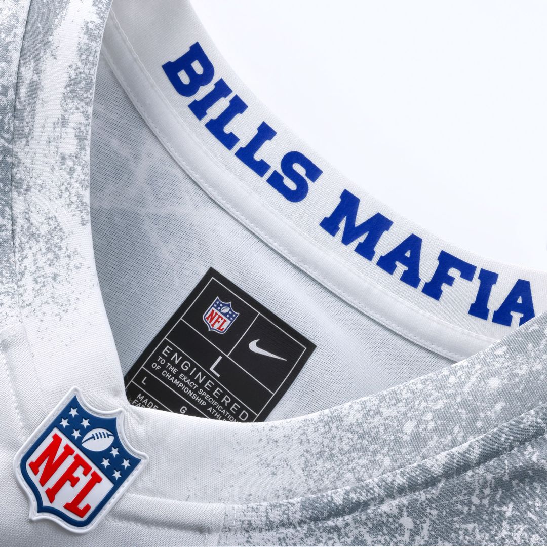 Dawson Knox Buffalo Bills Nike White Rivalries Collection Game Jersey