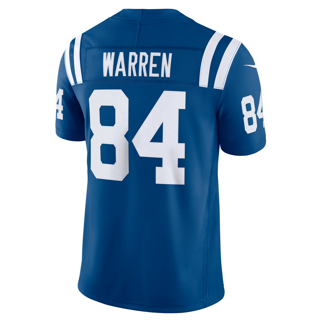 Tyler Warren Indianapolis Colts Nike White Vapor F.U.S.E. Stitched Limited Jersey