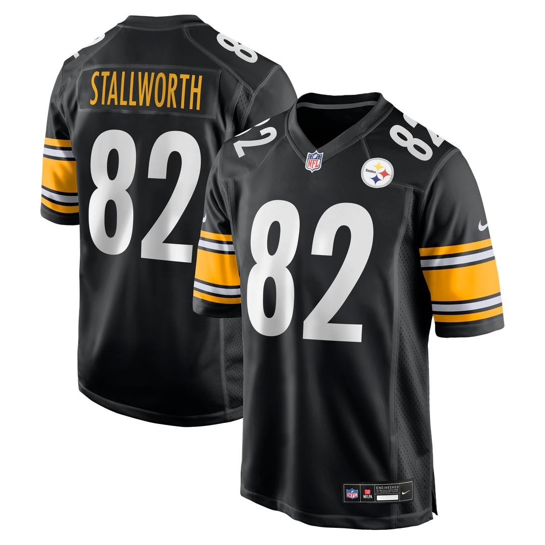 John Stallworth Pittsburgh Steelers Nike Black Retired Player Jersey