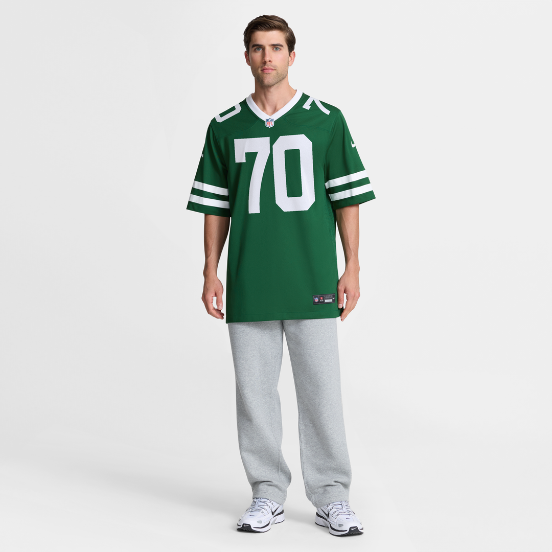 Armand Membou New York Jets Nike Green Team Game Jersey