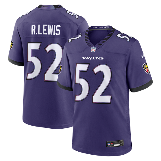 Ray Lewis Baltimore Ravens Nike Purple Team Retired Player Game Jersey