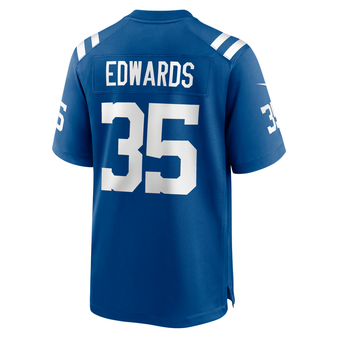Johnathan Edwards Indianapolis Colts Nike Royal Team Game Jersey