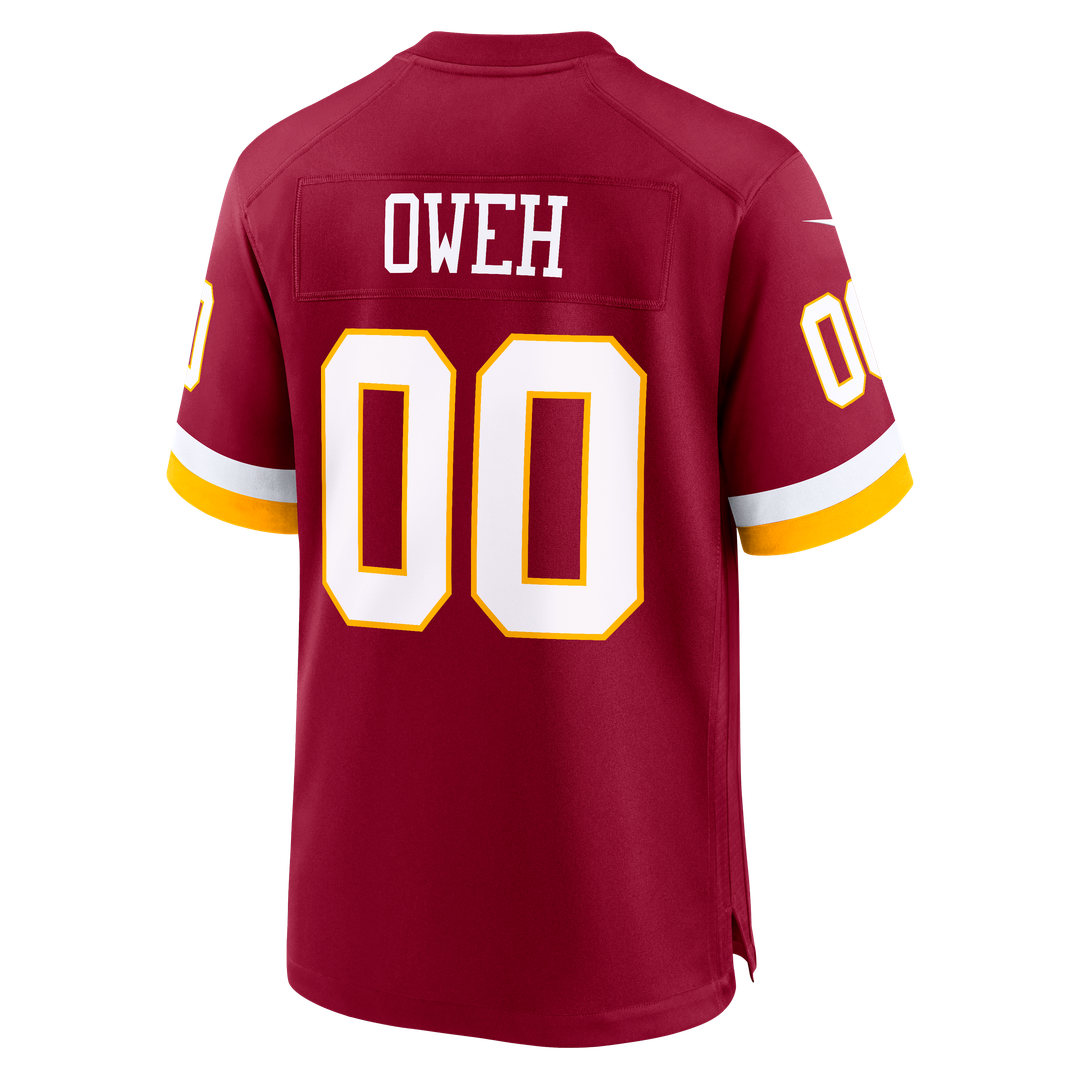 Odafe Oweh Washington Commanders Nike Burgundy Game Jersey
