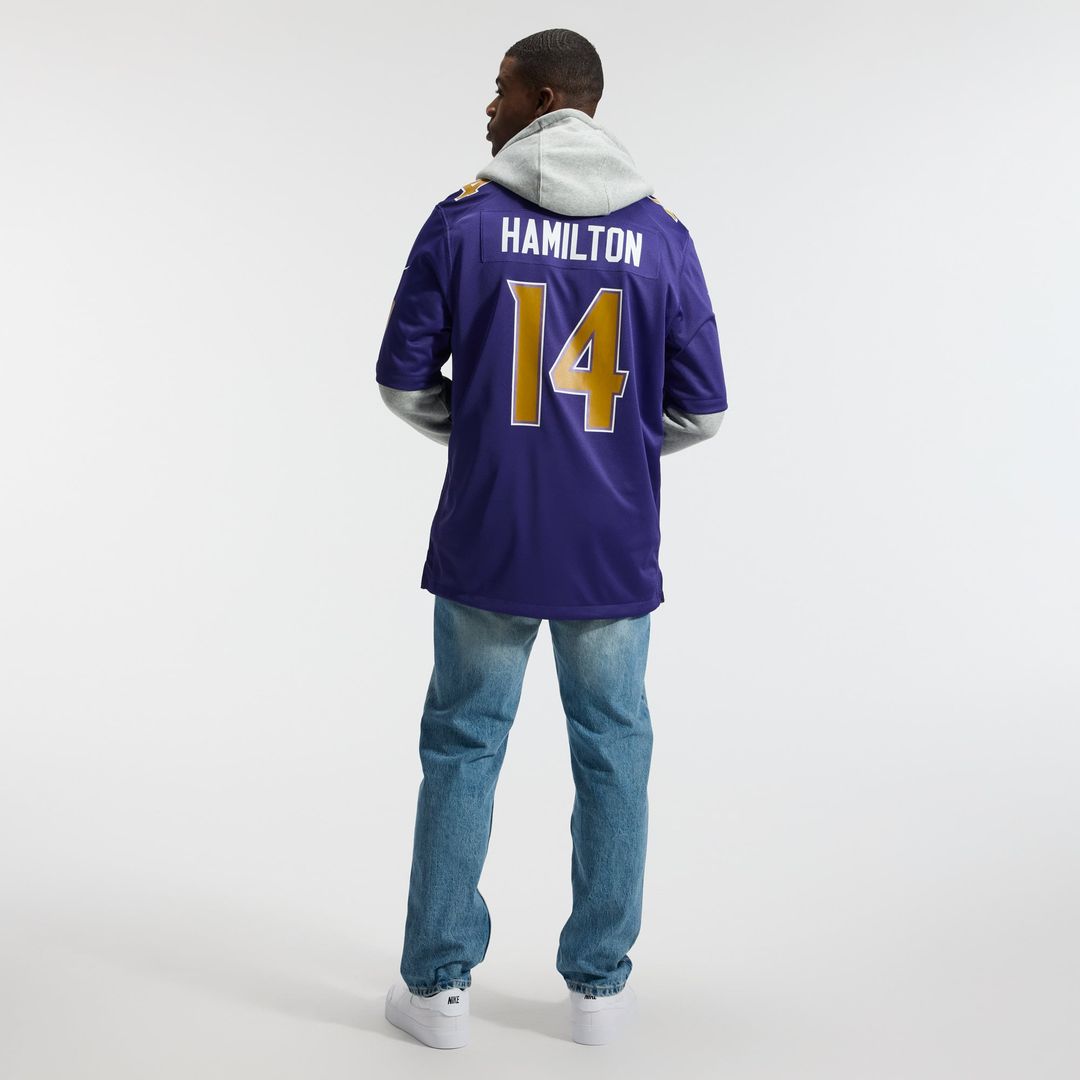 Kyle Hamilton Baltimore Ravens Nike Purple Alternate Game Jersey