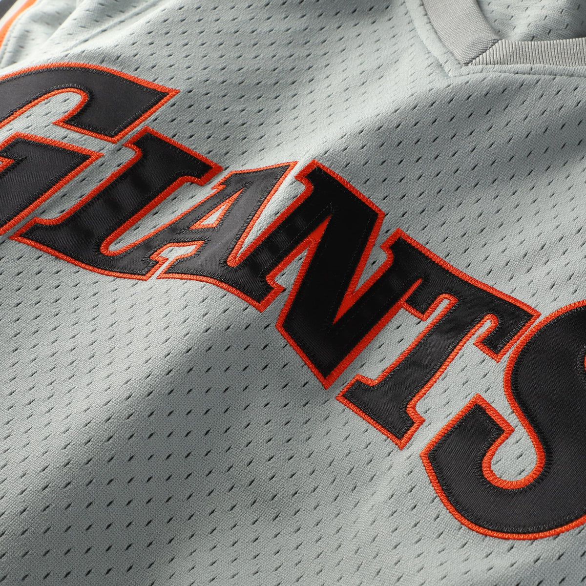 San Francisco Giants Will Clark Mitchell & Ness Gray Authentic Batting Practice Jersey