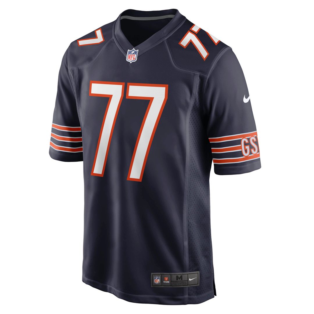 Red Grange Chicago Bears Nike Navy Retired Player Jersey