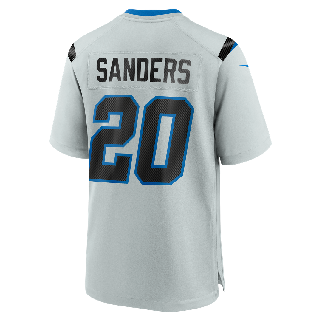 Barry Sanders Detroit Lions Nike Silver 2026 Rivalries Collection Game Jersey