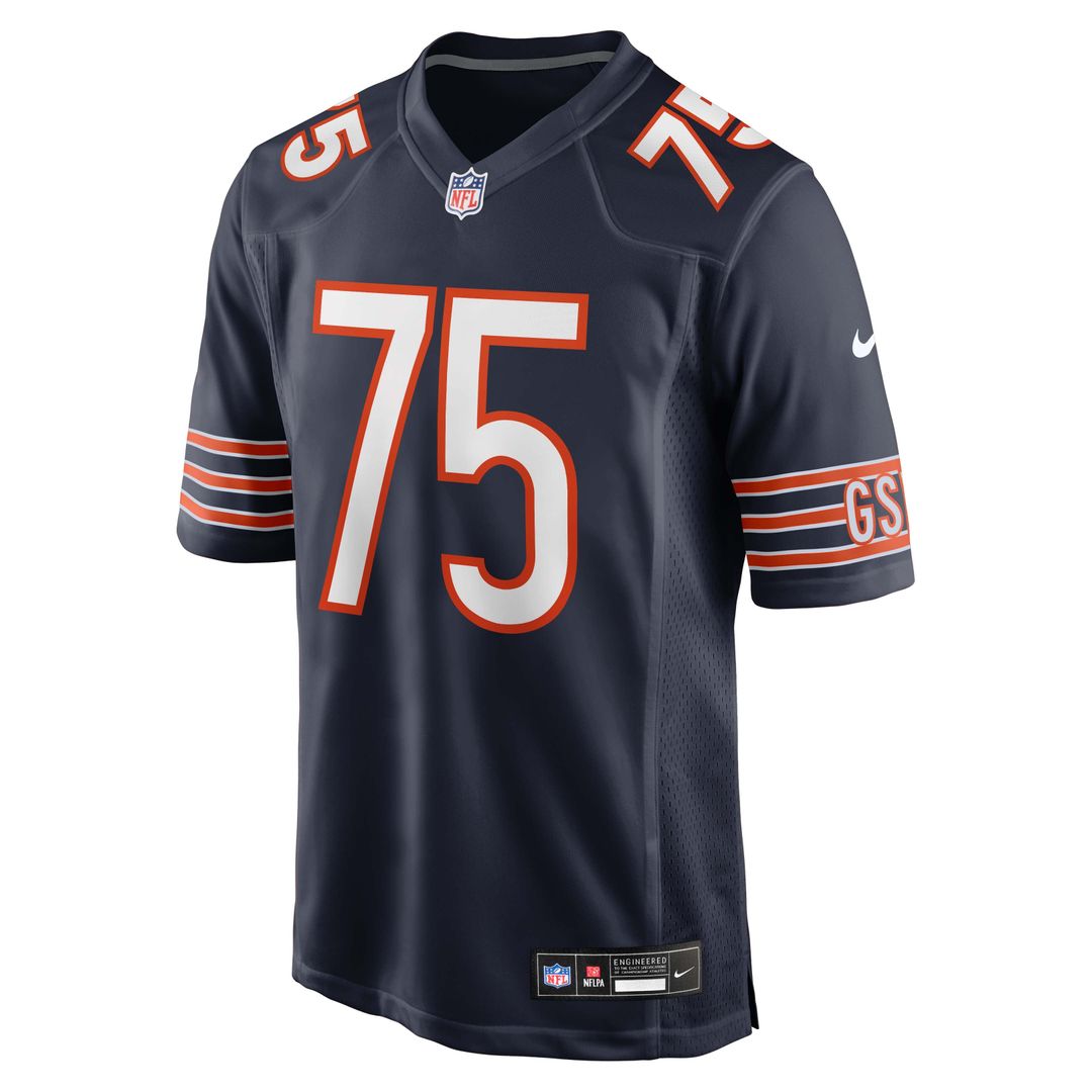 Ozzy Trapilo Chicago Bears Nike Navy Team Game Jersey