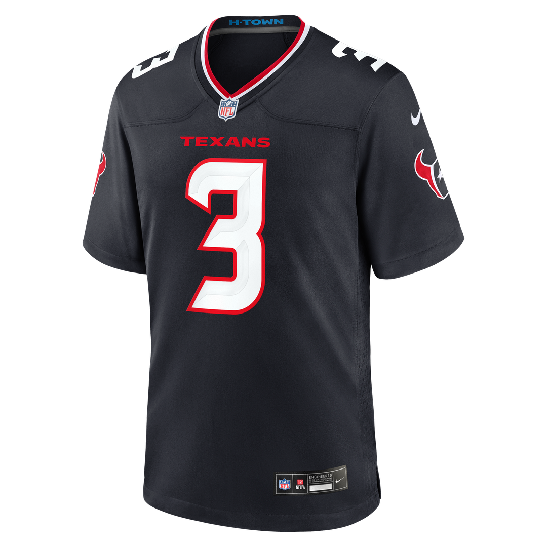 Kamari Lassiter Houston Texans Nike Navy Team Game Jersey