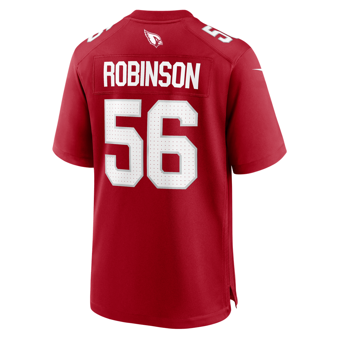 Darius Robinson Arizona Cardinals Nike Cardinal Team Game Jersey