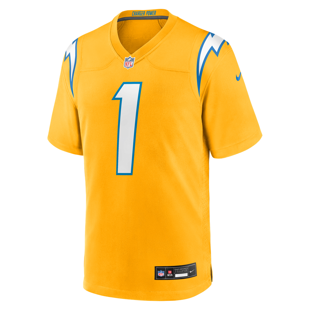 Quentin Johnston Los Angeles Chargers Nike Powder Blue Game Player Jersey
