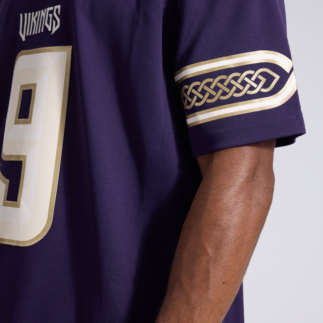 J.J. McCarthy Minnesota Vikings Nike Purple 2026 Rivalries Collection Stitched Limited Jersey