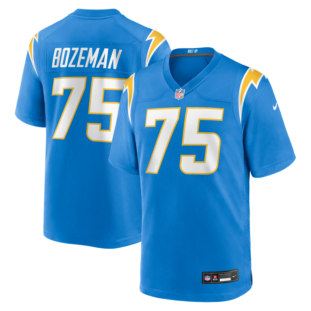 Bradley Bozeman Los Angeles Chargers Nike Powder Blue Game Jersey