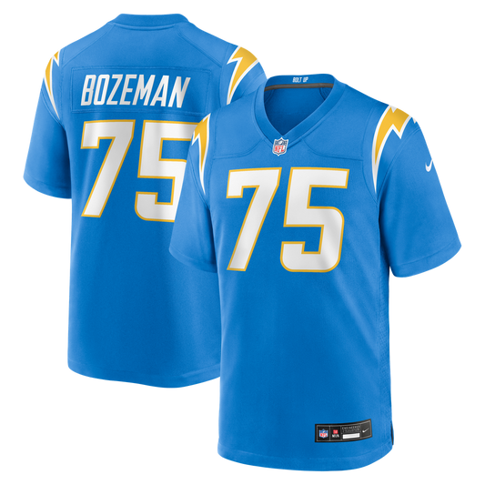 Bradley Bozeman Los Angeles Chargers Nike Powder Blue Game Jersey