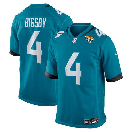 Tank Bigsby Jacksonville Jaguars Nike Teal Game Jersey