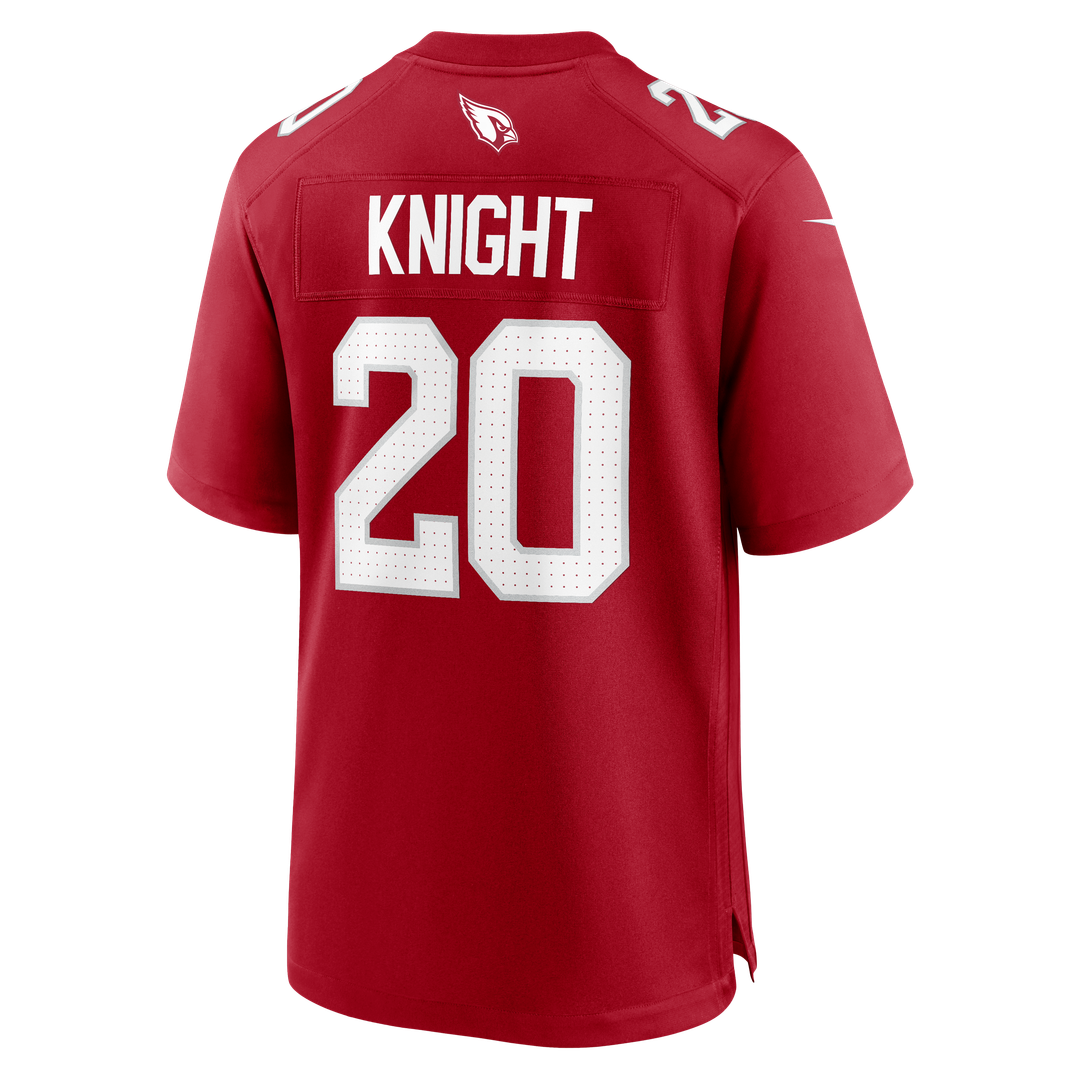 Zonovan Knight Arizona Cardinals Nike Cardinal Team Game Jersey