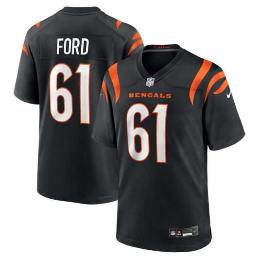 Cody Ford Cincinnati Bengals Nike Black Game Jersey