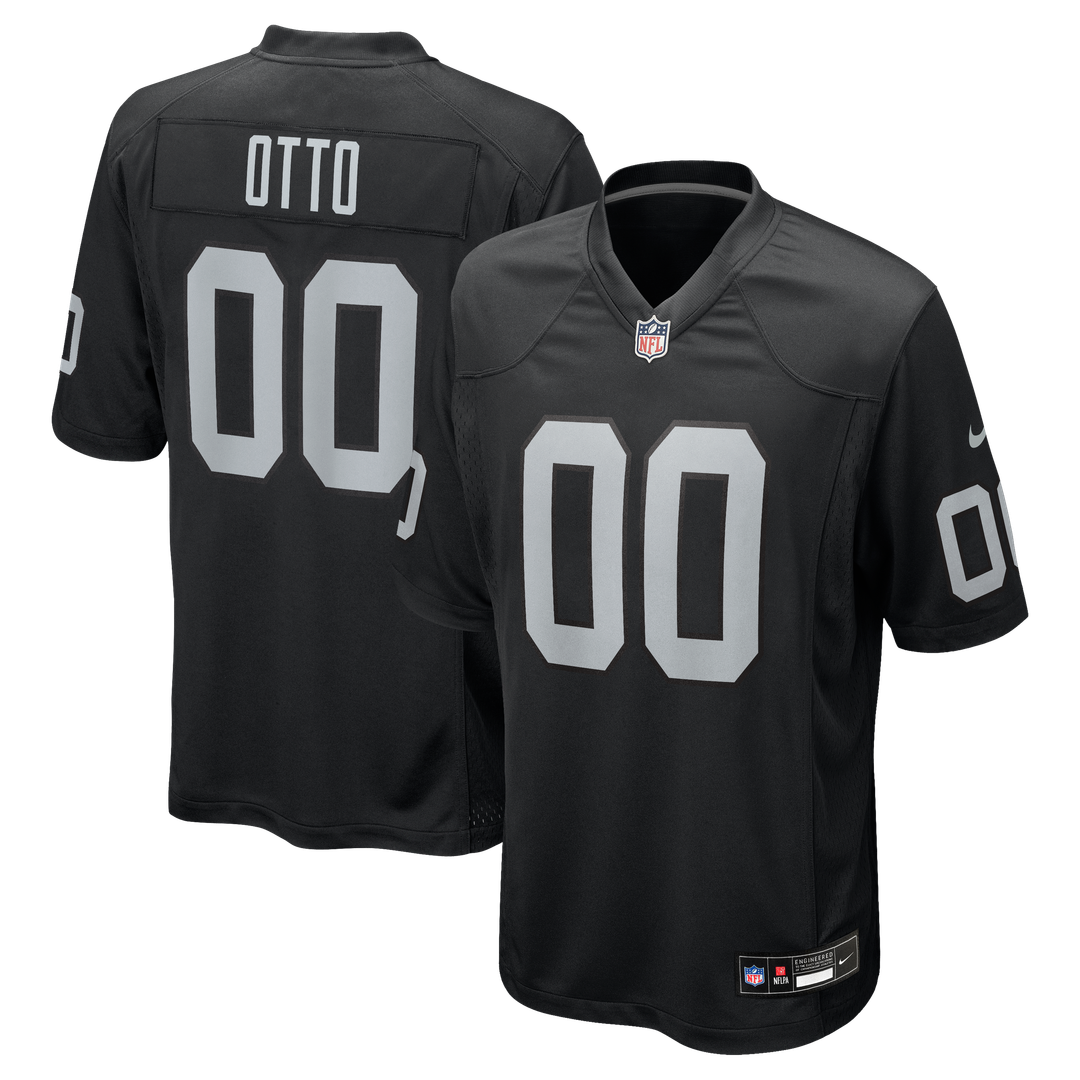 Jim Otto Las Vegas Raiders Nike Black Game Retired Player Jersey