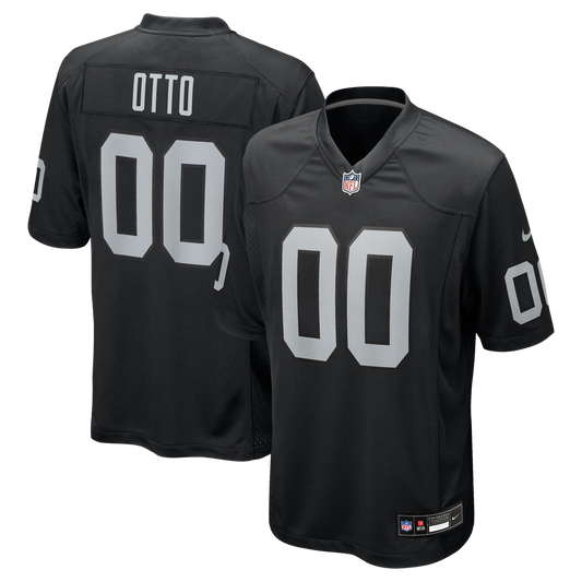 Jim Otto Las Vegas Raiders Nike Black Game Retired Player Jersey