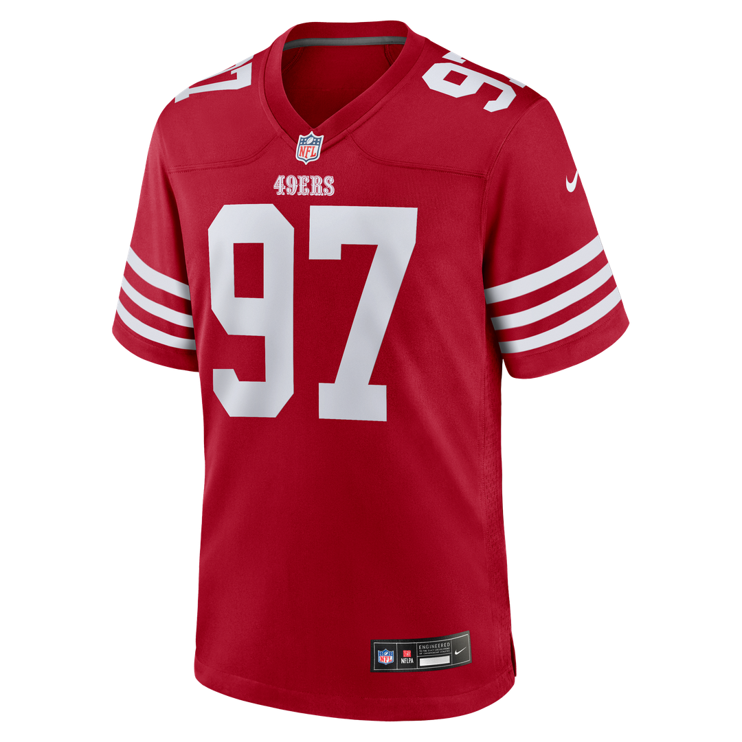 Nick Bosa San Francisco 49ers Nike Scarlet Player Game Jersey
