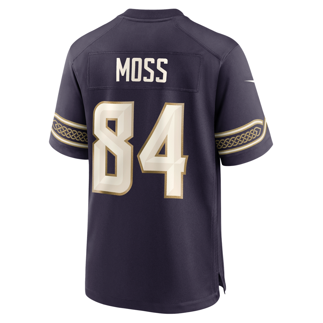 Randy Moss Minnesota Vikings Nike Purple 2026 Rivalries Collection Game Jersey
