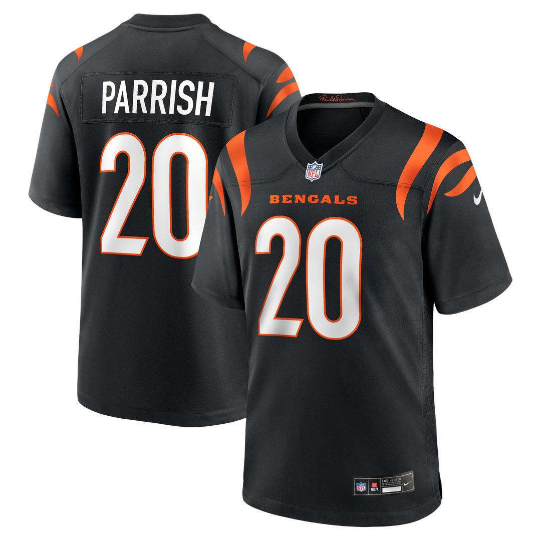 Lemar Parrish Cincinnati Bengals Nike Black Team Retired Game Jersey