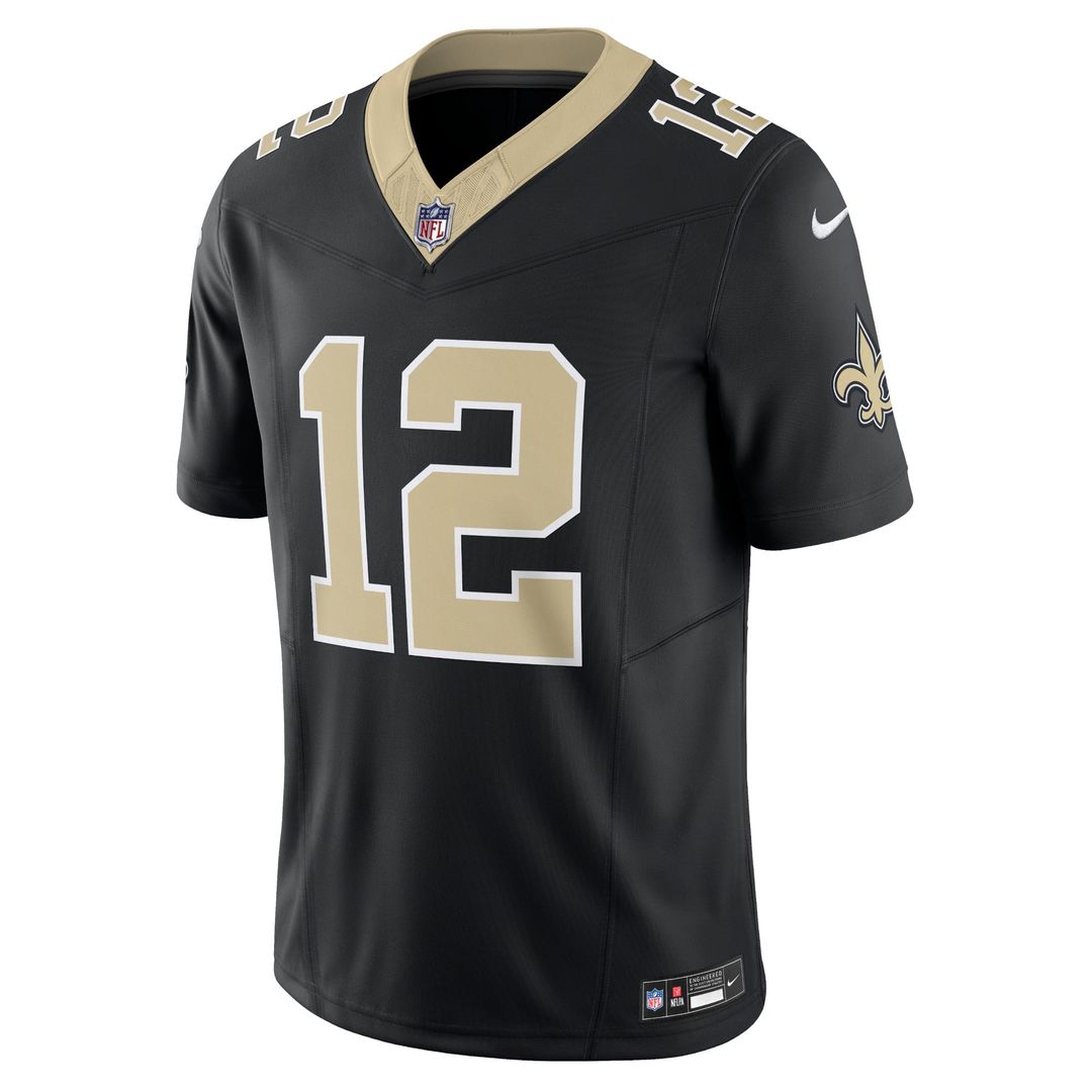 Chris Olave New Orleans Saints Nike Black Vapor F.U.S.E. Limited Jersey