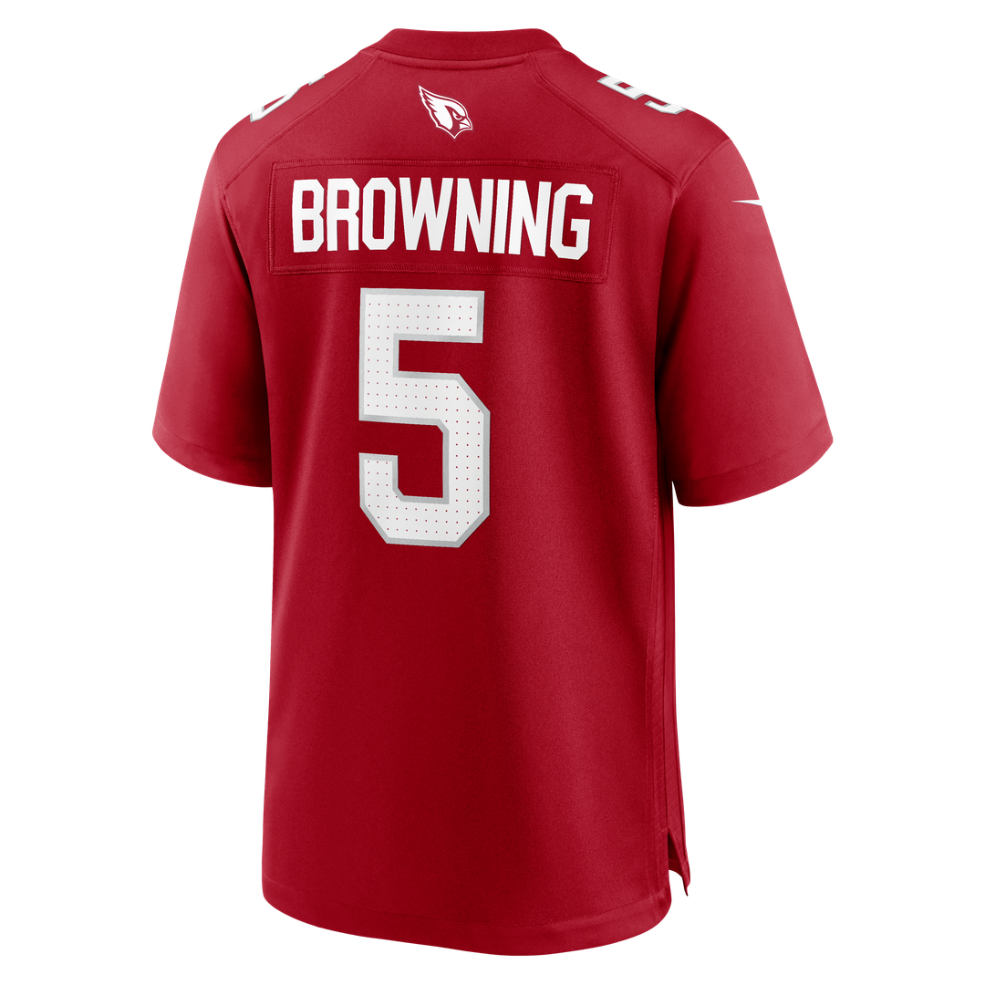 Baron Browning Arizona Cardinals Nike Cardinal Team Game Jersey