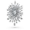 Swarovski Galaxy brooch Lab-grown diamonds 15.71 ct tw, Mixed shapes, 18K white gold