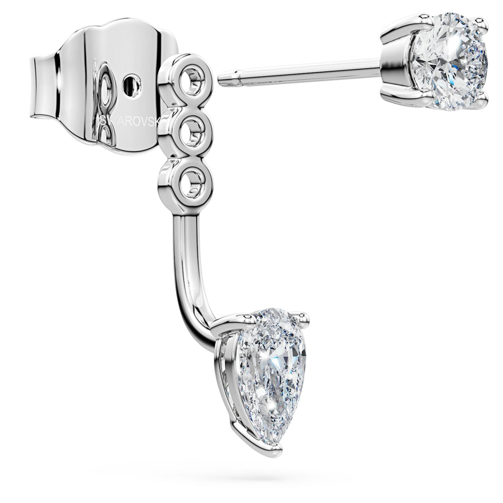 Swarovski Galaxy earring jackets Lab-grown diamonds 0.82 ct tw, Mixed shapes, Sterling silver