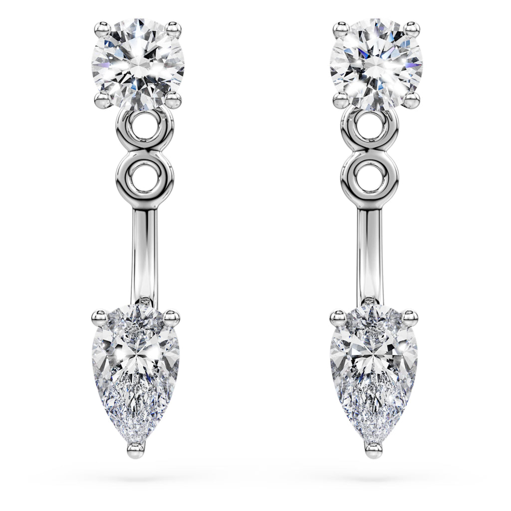 Swarovski Galaxy earring jackets Lab-grown diamonds 0.82 ct tw, Mixed shapes, Sterling silver
