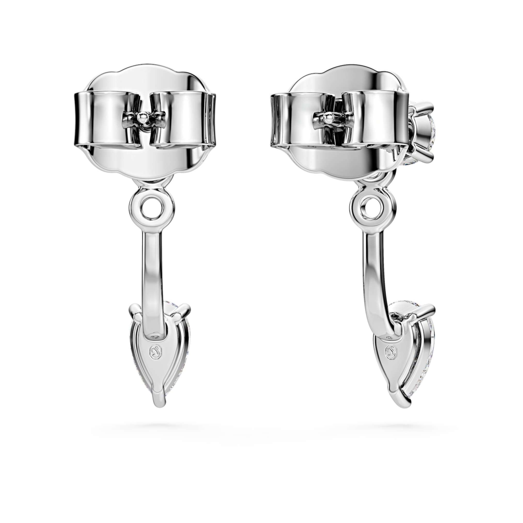 Swarovski Galaxy earring jackets Lab-grown diamonds 0.82 ct tw, Mixed shapes, Sterling silver