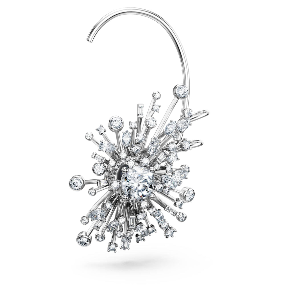 Swarovski Galaxy earrings Lab-grown diamonds 14.67 ct tw, Mixed shapes, 18K white gold