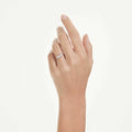 Swarovski Galaxy ring Lab-grown diamonds 0.43 ct tw, Mixed shapes, Sterling silver