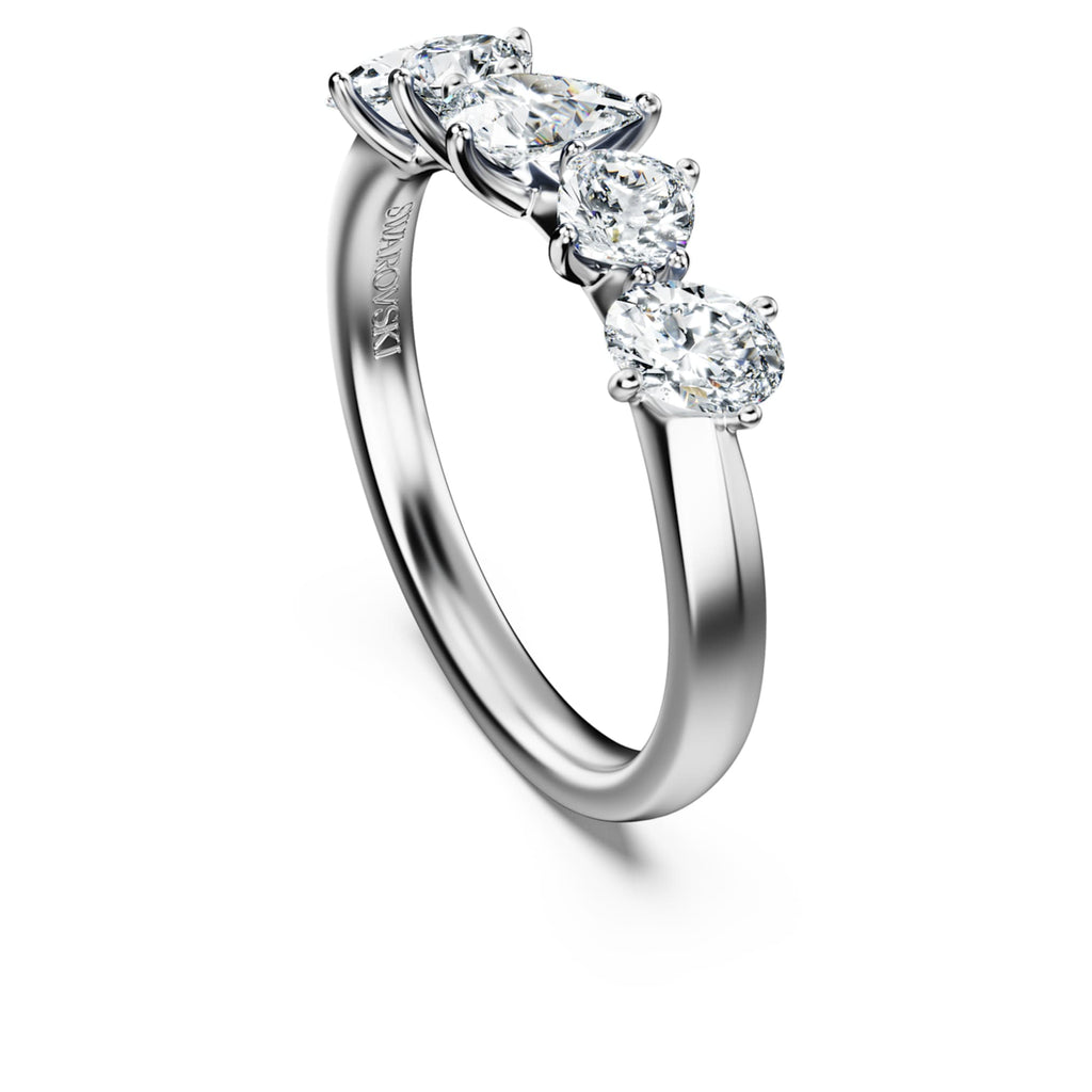 Swarovski Galaxy ring Lab-grown diamonds 1 ct tw, Mixed shapes, 14K white gold