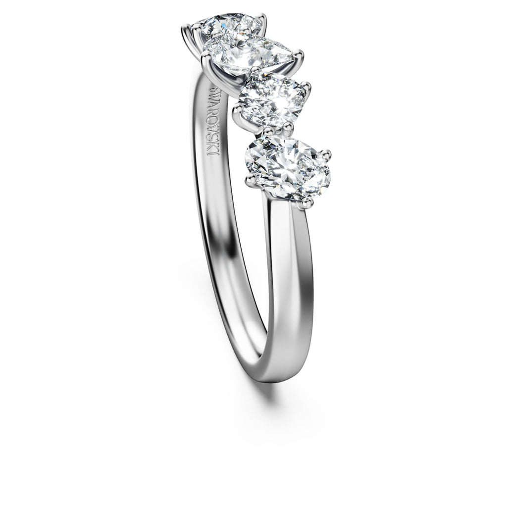 Swarovski Galaxy ring Lab-grown diamonds 1 ct tw, Mixed shapes, 14K white gold