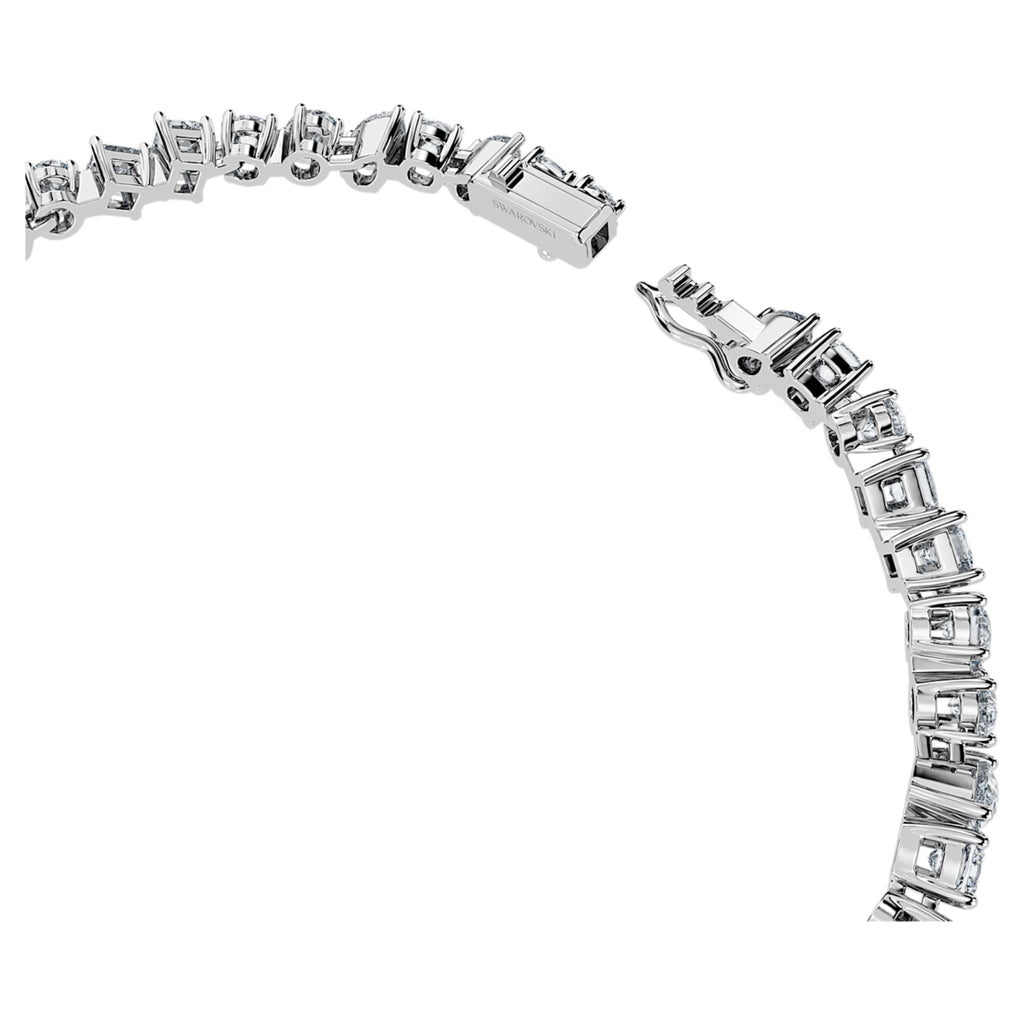 Swarovski Galaxy Tennis bracelet Lab-grown diamonds 5 ct tw, Mixed shapes, 14K white gold